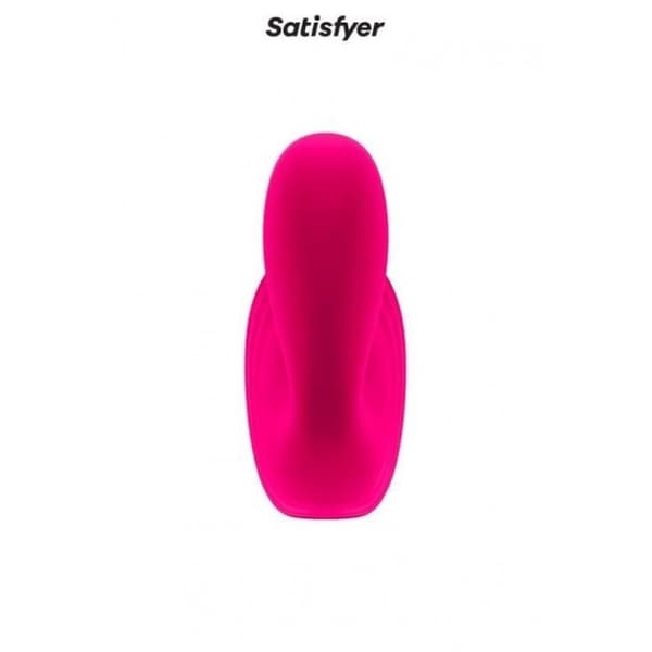 Vibrator - Satisfyer - Top Secret - Dubbel stimulering - Högkvalitativt silikon - Rosa