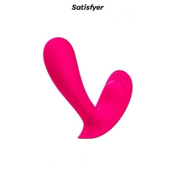 Vibrator - Satisfyer - Top Secret - Dubbel stimulering - Högkvalitativt silikon - Rosa
