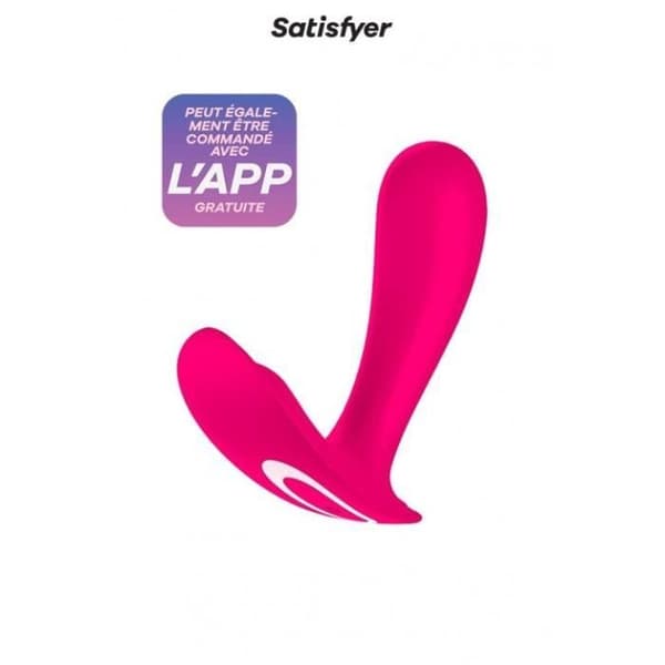 Vibrator - Satisfyer - Top Secret - Dubbel stimulering - Högkvalitativt silikon - Rosa