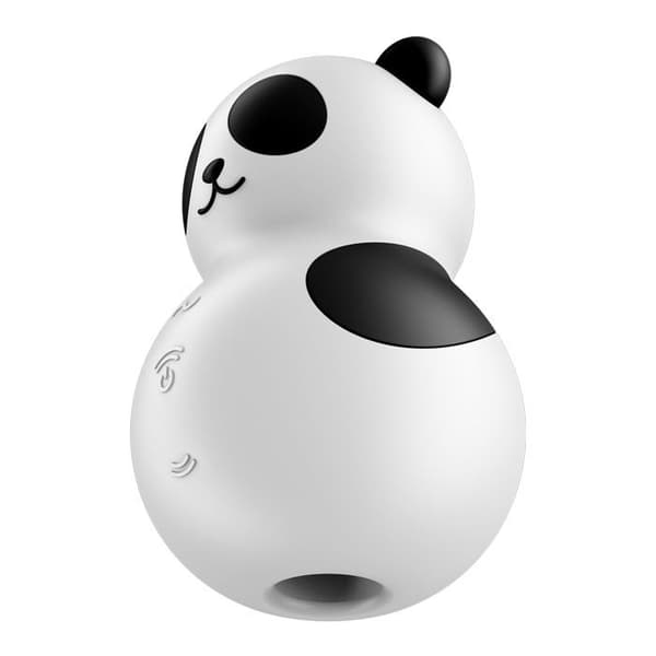 Vibrator - SATISFYER - Pocket Panda - Silikon - Vattentät - 11 tryckvågsintensiteter