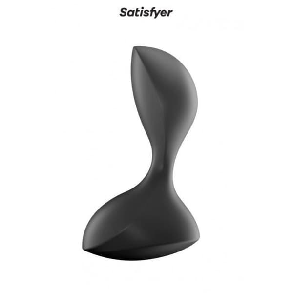 Sextoy anal - Satisfyer - Sweat Seal - Vibrant - Ansluten - Svart