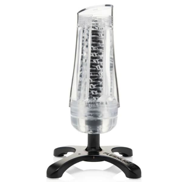 Calentador de mangas - Fleshlight - Grå - Vattentålig - Universal USB-adapter - För vuxna