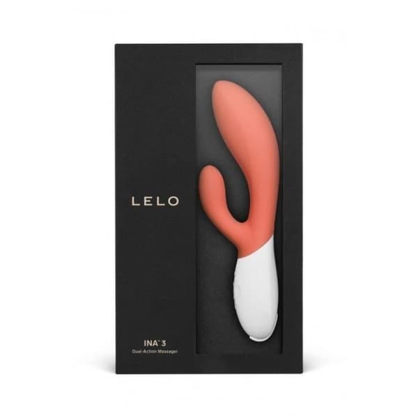 Vibrator Rabbit Ina 3 Coral Red - Lelo