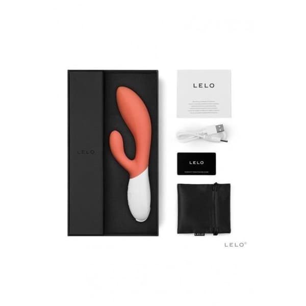Vibrator Rabbit Ina 3 Coral Red - Lelo