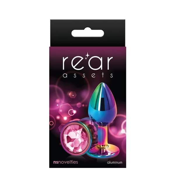 Plug NS Novelties-Active bak multicolor liten rosa