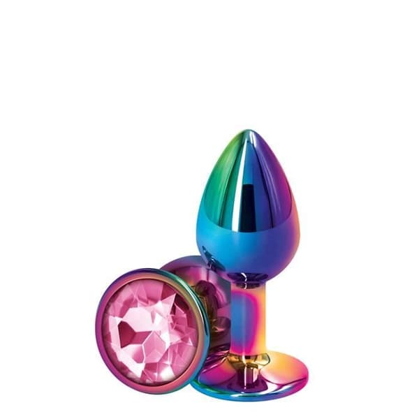 Plug NS Novelties-Active bak multicolor liten rosa
