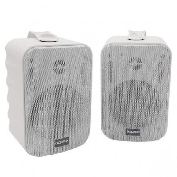 Aktiva högtalare - APPSPK15X2 - 15W per kanal - Väggmontering - Elegant design - Lätt att installera
