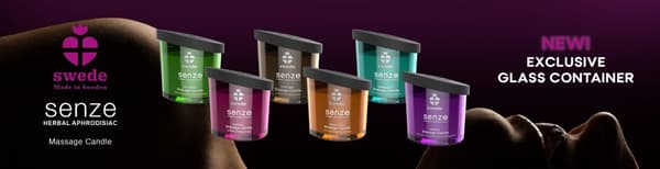 Swede Tranquility Massageljus - Spearmint Ros Orange 150 ml