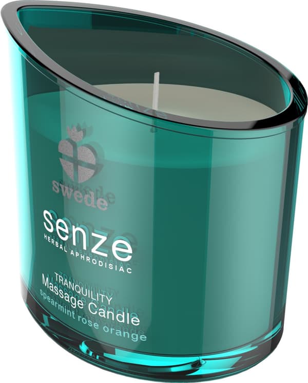 Swede Tranquility Massageljus - Spearmint Ros Orange 150 ml