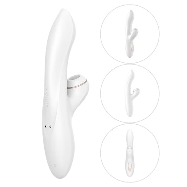 Satisfyer - Klitorisstimulator med vibrator PRO+ G-SPOT
