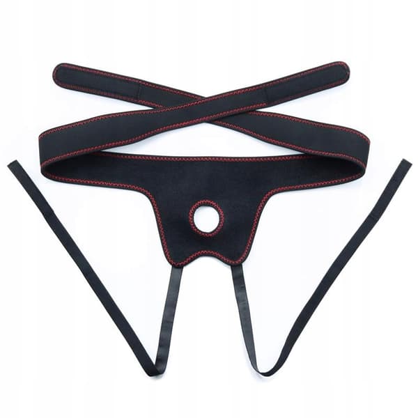 Lovetoy Easy Strap On Sæt 7,5'' Sort