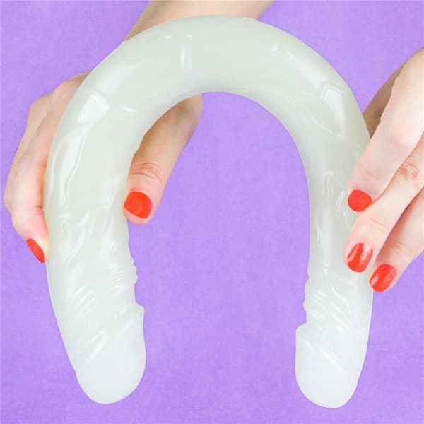 Lovetoy dubbeldildo LUMINO PLAY 14,5"