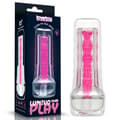 Miniatyrbild 3 av 11: Lovetoy masturbator LUMINO PLAY MATURBATOR - ROSA GLÖD 8,5"