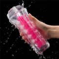 Miniatyrbild 7 av 11: Lovetoy masturbator LUMINO PLAY MATURBATOR - ROSA GLÖD 8,5"