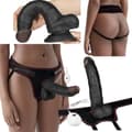 Miniatyrbild 5 av 11: Lovetoy Enkelt Strap-On Set 8,5'' Svart