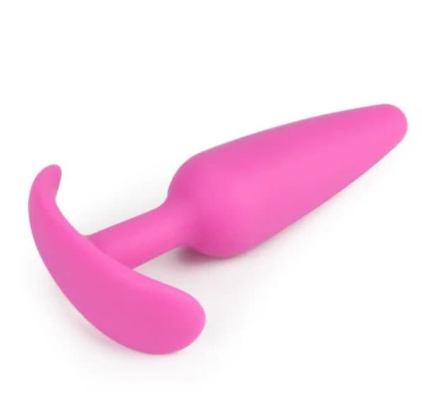 Lovetoy analplugg LURE ME SILICONE ANAL PLUG S (rosa)