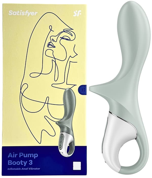 Satisfyer - Luftpumpe BOOTY 3 Analvibrator