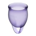 Pikkukuva 3 / 10: Satisfyer - FEEL CONFIDENT kuukautiskupit (violetti)