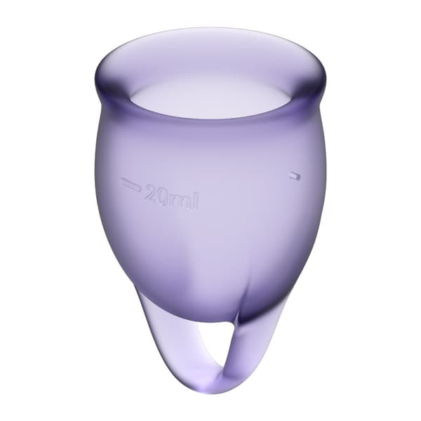 Satisfyer - FEEL CONFIDENT kuukautiskupit (violetti)