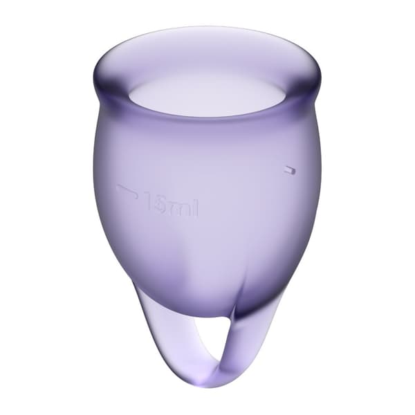 Satisfyer - FEEL CONFIDENT kuukautiskupit (violetti)