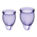 Pikkukuva 2 / 10: Satisfyer - FEEL CONFIDENT kuukautiskupit (violetti)