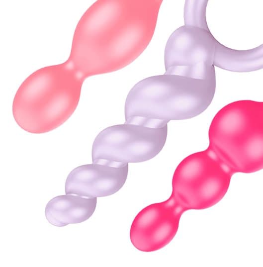 Satisfyer - BOOTY CALL analpluggar (3 färger)