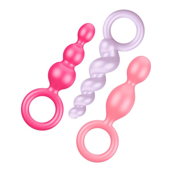 Satisfyer - BOOTY CALL analpluggar (3 färger)