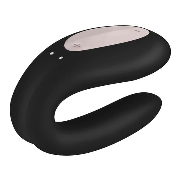 Satisfyer - DOUBLE JOY Vibraattori (musta)