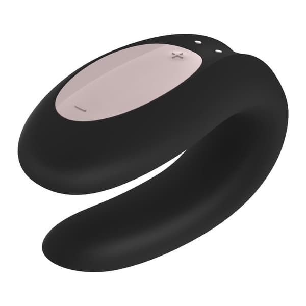 Satisfyer - DOUBLE JOY Vibraattori (musta)