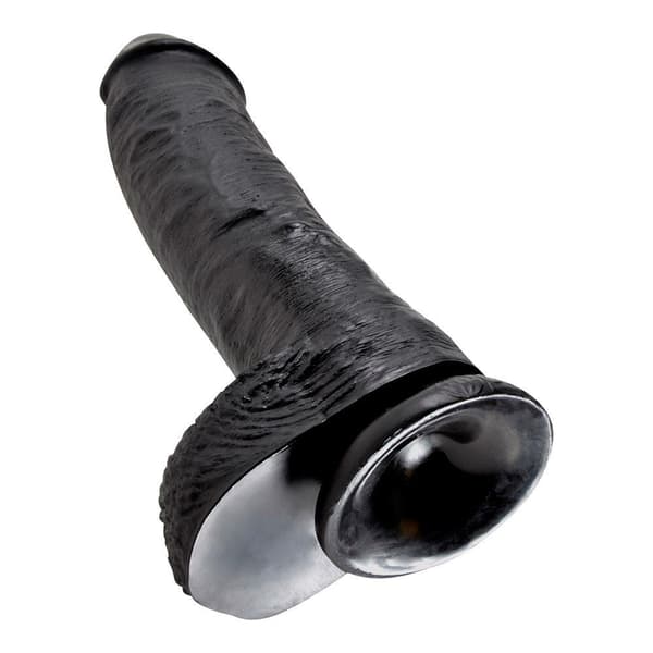 King Cock 10"– 25 cm Cock with Balls Realistisk Dildo