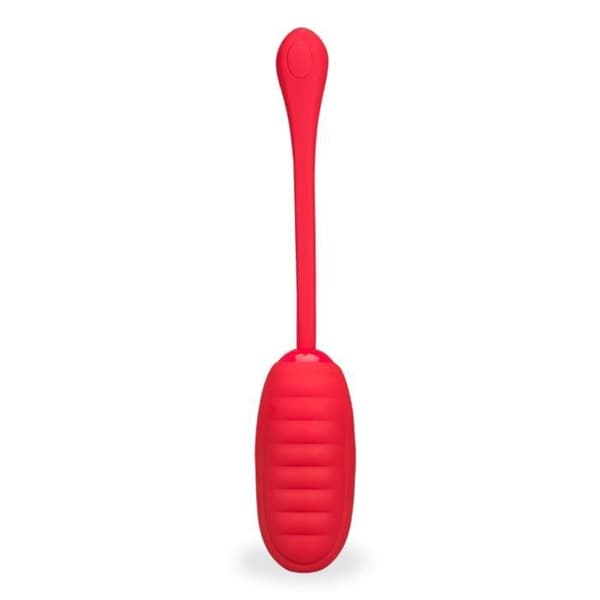 Vibrerande ägg komfort och 12 lägen Eros - Fjärrstyrd vibrator för par - Röd