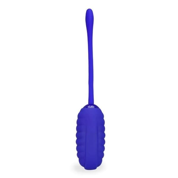 Egg vibrerande komfort och 12 lägen Eros - Avståndsvibrator för par - Mörklila