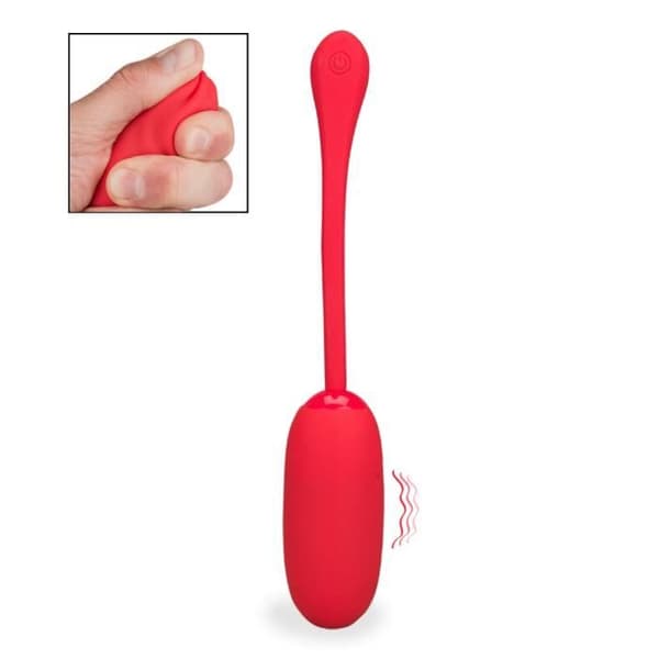 Vibrerande ägg komfort och 12 lägen Palermo - Fjärrstyrd vibrator för par - Röd