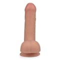 Miniatyrbild 3 av 4: Gode godemichet ventouse Real Skin 18,0 cm Esteban gode vaginal eller anal för man eller kvinna - Ljus hud