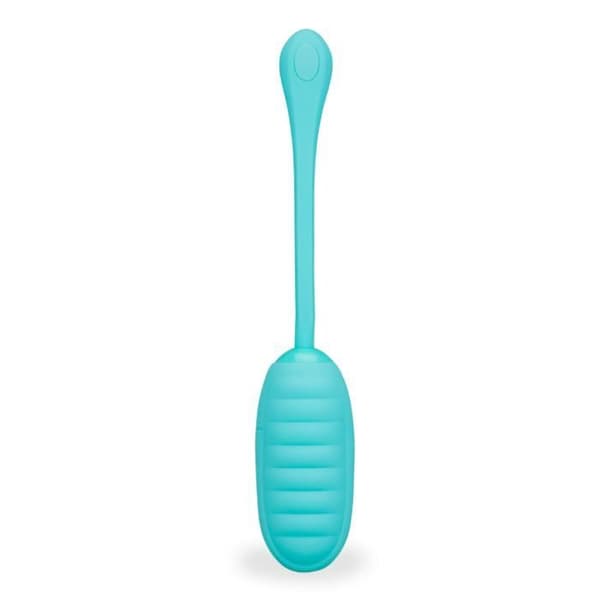 Vibrerande ägg komfort och 12 lägen Eros - Fjärrstyrd vibrator för par - Turkos