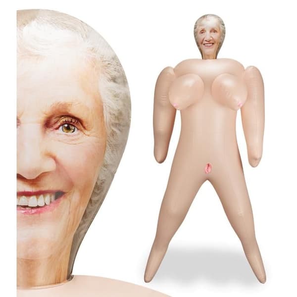 Puppa uppblåsbar mormor vagina anus - Kollektion KÄRLEK OCH VIBRAR