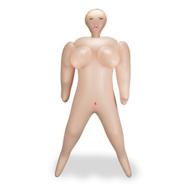 Kurvig uppblåsbar docka vagina och mun Sylvia - Kollektion LOVE AND VIBES