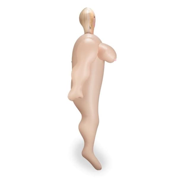 Kurvigt sexigt uppblåsbart docka - nöje - humor - vagina och mun Sylvia