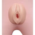 Miniatyrbild 6 av 6: Sexy blond uppblåsbar docka sugande med gröna ögon Frida