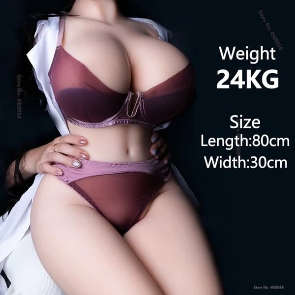 Realistisk Manlig Masturbator, Olika Vikter, Ultra-Mjuk Textur,24 kg docka