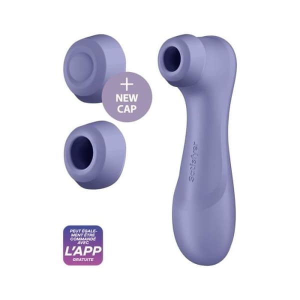 Klitoralstimulator - Satisfyer - Pro 2 Generation 3 - Ansluten - Medicinsk silikon - Lila