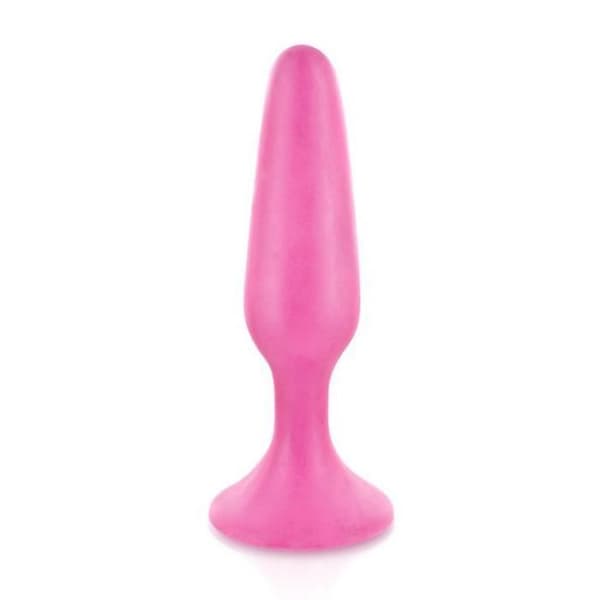 Analplugg - Silikon - Rosa - Längd 125 mm - Diameter 32 mm - Vikt 72 g
