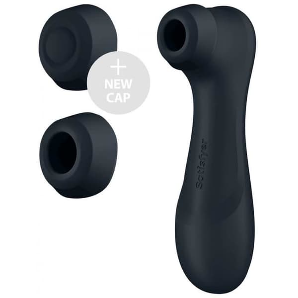 Clitoral sexleksak - Satisfyer - Pro 2 Generation 3 - Svart - Silikon - Vattentät (IPX7)