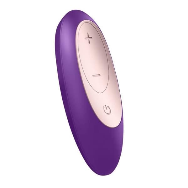 Parstimulator - Partner Plus - Fjärrstyrd - Lila - Vibrerande - Vuxen