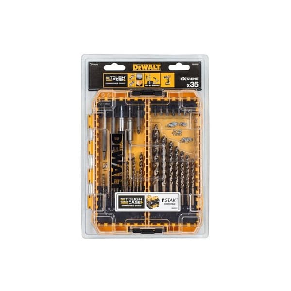Coffert TOUGHCASE Metall 35 delar DEWALT DT70756-QZ