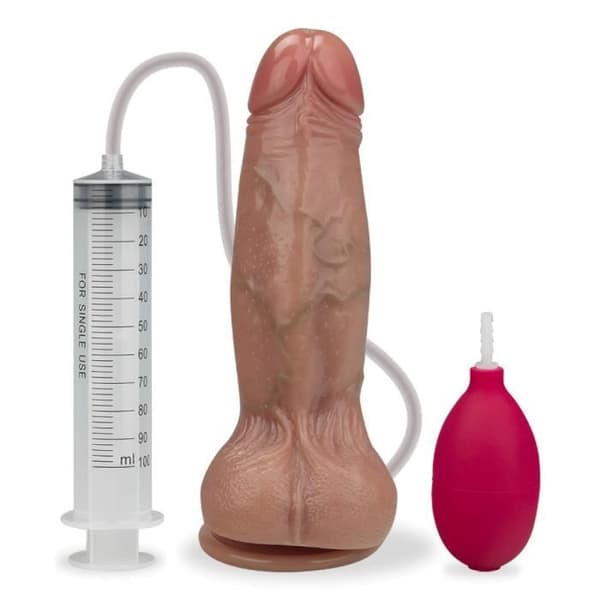 Gode ventouse éjaculateur Brian 17,3 cm - Kollektion KÄRLEK OCH VIBBAR