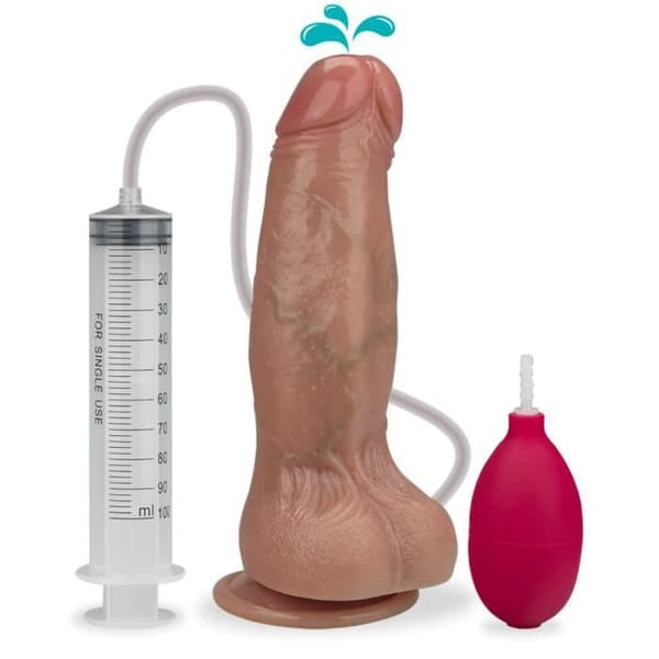 Gode ventouse éjaculateur Brian 17,3 cm - Kollektion KÄRLEK OCH VIBBAR