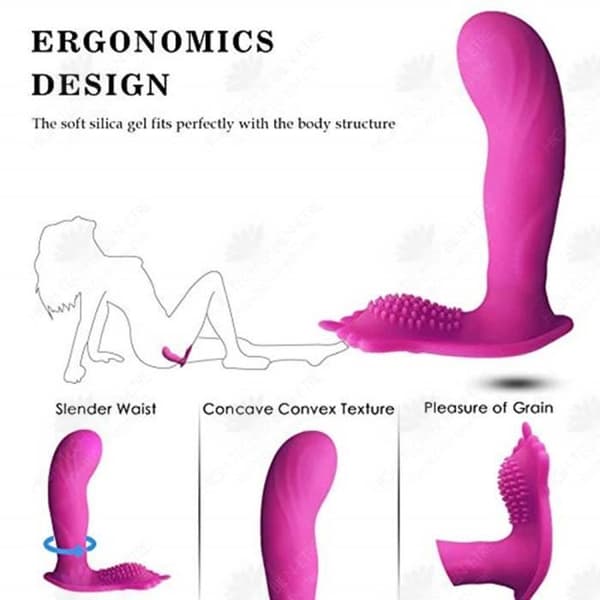 HTBE® Wearable Vibrator för kvinnor Vuxen Appeal Massage Tiaodan Attraktiva sexleksaker Vuxenprodukter