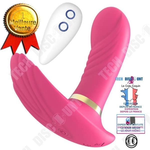 TD® Sexleksaker Onani Kvinnor Bär Dildo Vibratorer Trådlös Fjärrkontroll Uppvärmning Sex Stimulerande Flirt Produkt