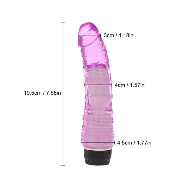 Vibrator - Ej specificerad - Flerhastighets - Rosa - ABS/TPE - Vattentät